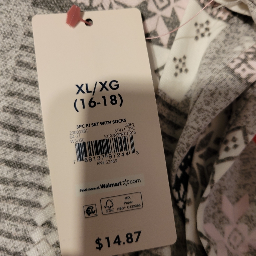 New soft long sleeve pajamas set